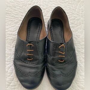 Womens Poppy Barley Navy Blue Oxfords- see description